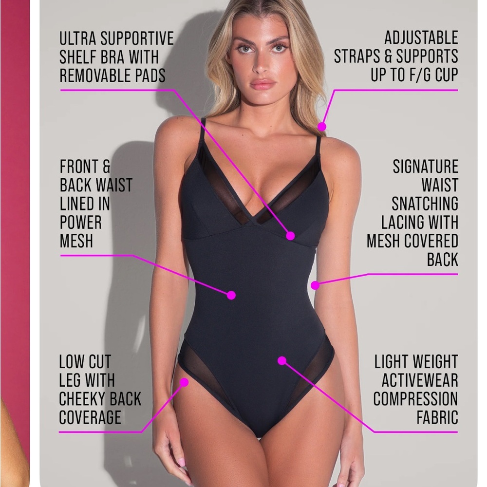 NWT TA3 one piece swimsuit with tie waist